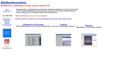 Desktop Screenshot of biosystematica.com